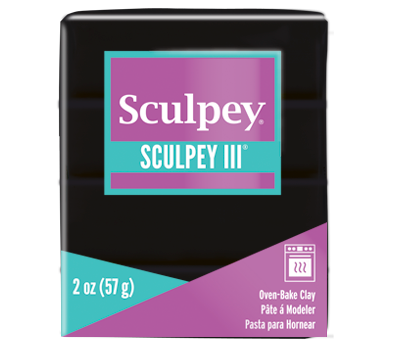 Sculpey III Polymer Clay Oven-Bake Clay Translucent 8 Ounce (Pack of 3)