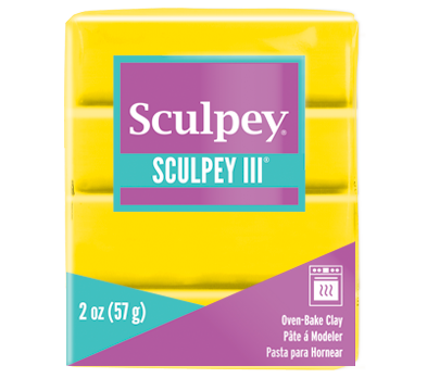 Sculpey III Polymer Clay 2oz Yellow