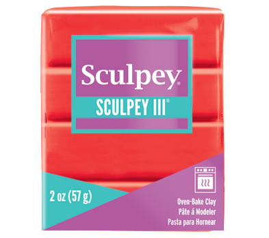 Sculpey® III Red Hot Red 8 oz