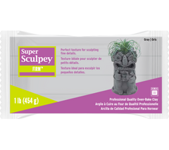 Super Sculpey 1lb Firm Grey