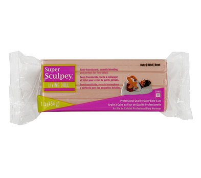 Super sculpey online living doll baby